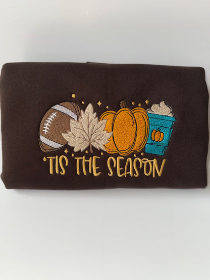 🍂 ‘Tis the Season Embroidered Sweatshirt