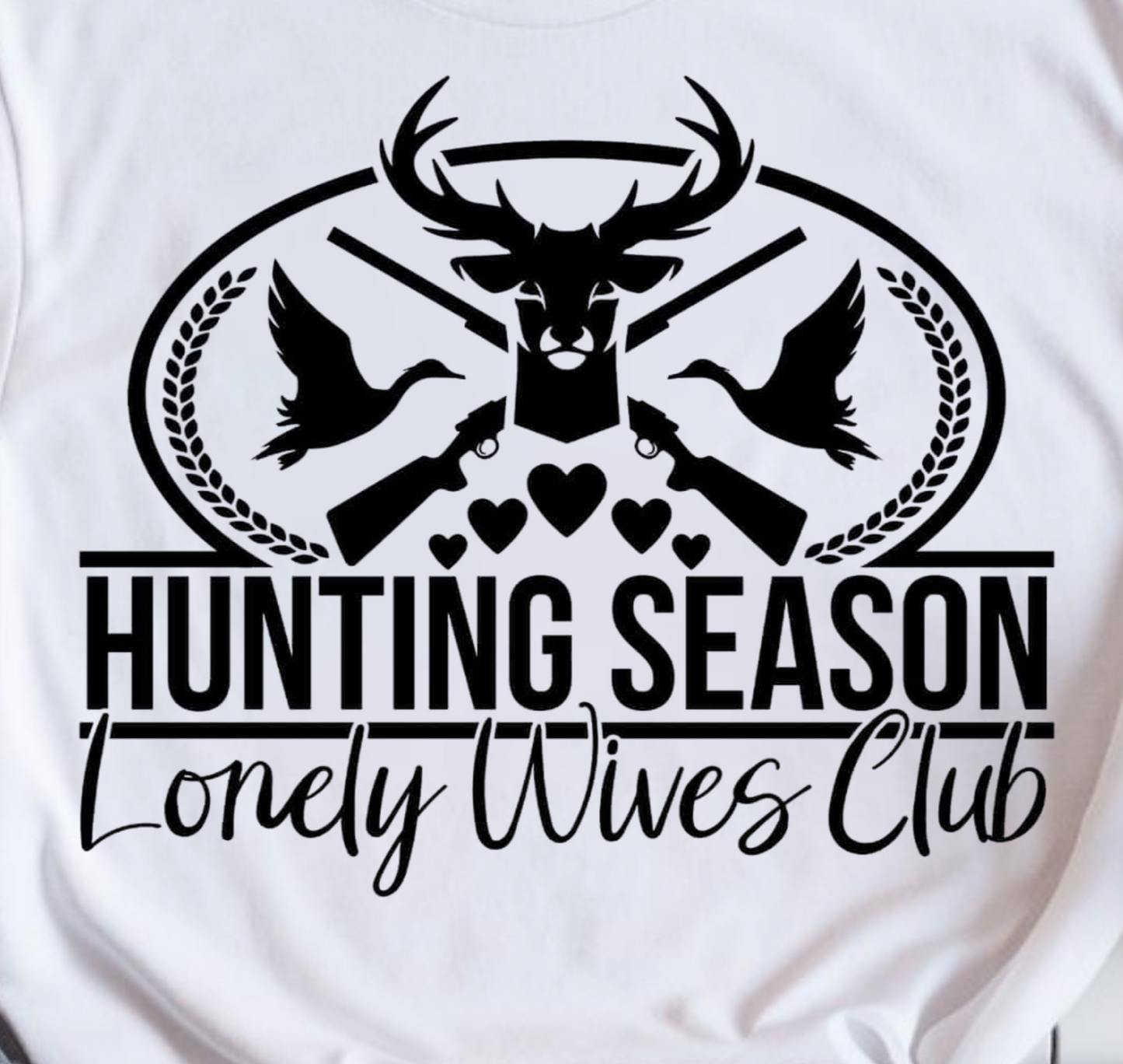 Lonely Wives Club Hunting Graphic Tee